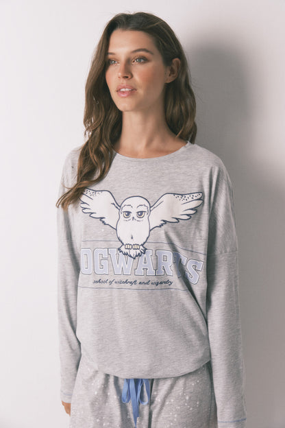 Women Secret_Dark Grey_Long Grey Hedwig Cotton Pyjamas_3132130_41_02