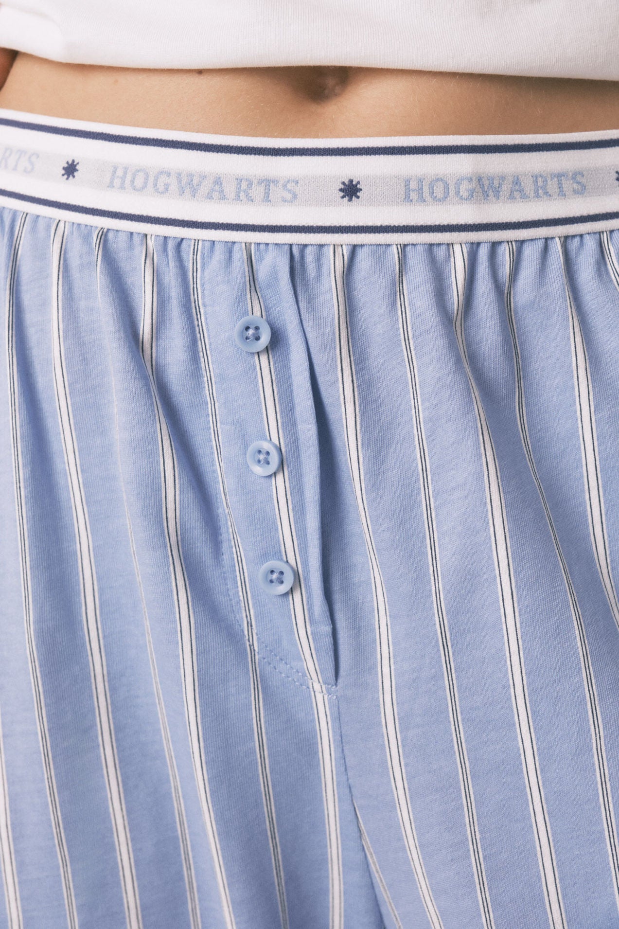 Women Secret_Ivory_Harry Potter Striped Cotton Long Pyjamas_3132131_96_03