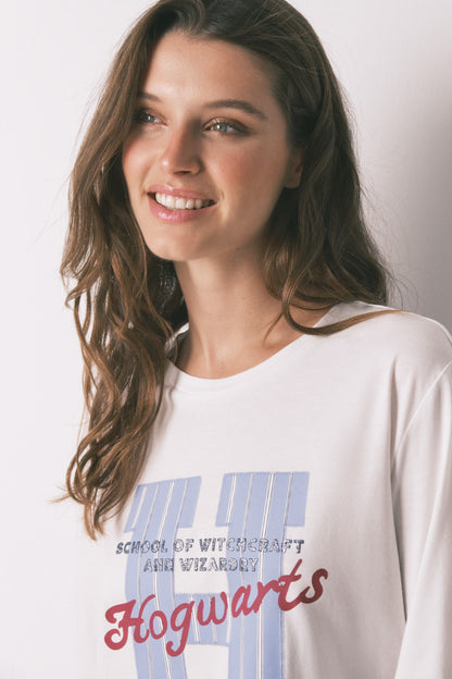 Women Secret_Ivory_Harry Potter Striped Cotton Long Pyjamas_3132131_96_04