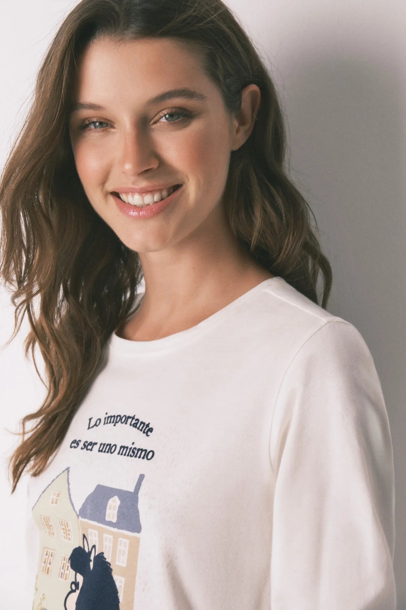 Women Secret_Ivory_Mafalda White 100% Cotton Long Pyjamas_3132136_96_03