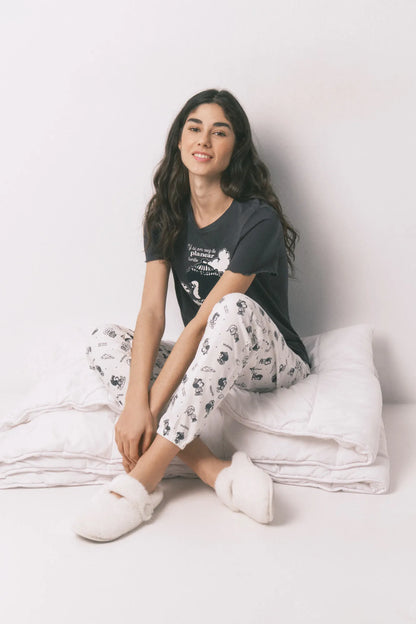 Women Secret_Charcoal Grey_Grey 100% Cotton Printed Pyjamas Mafalda_3133478_40_01