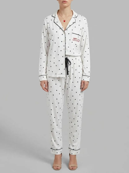 Women Secret_White Print_Long Classic Heart Print Pyjamas_3133479_97_00
