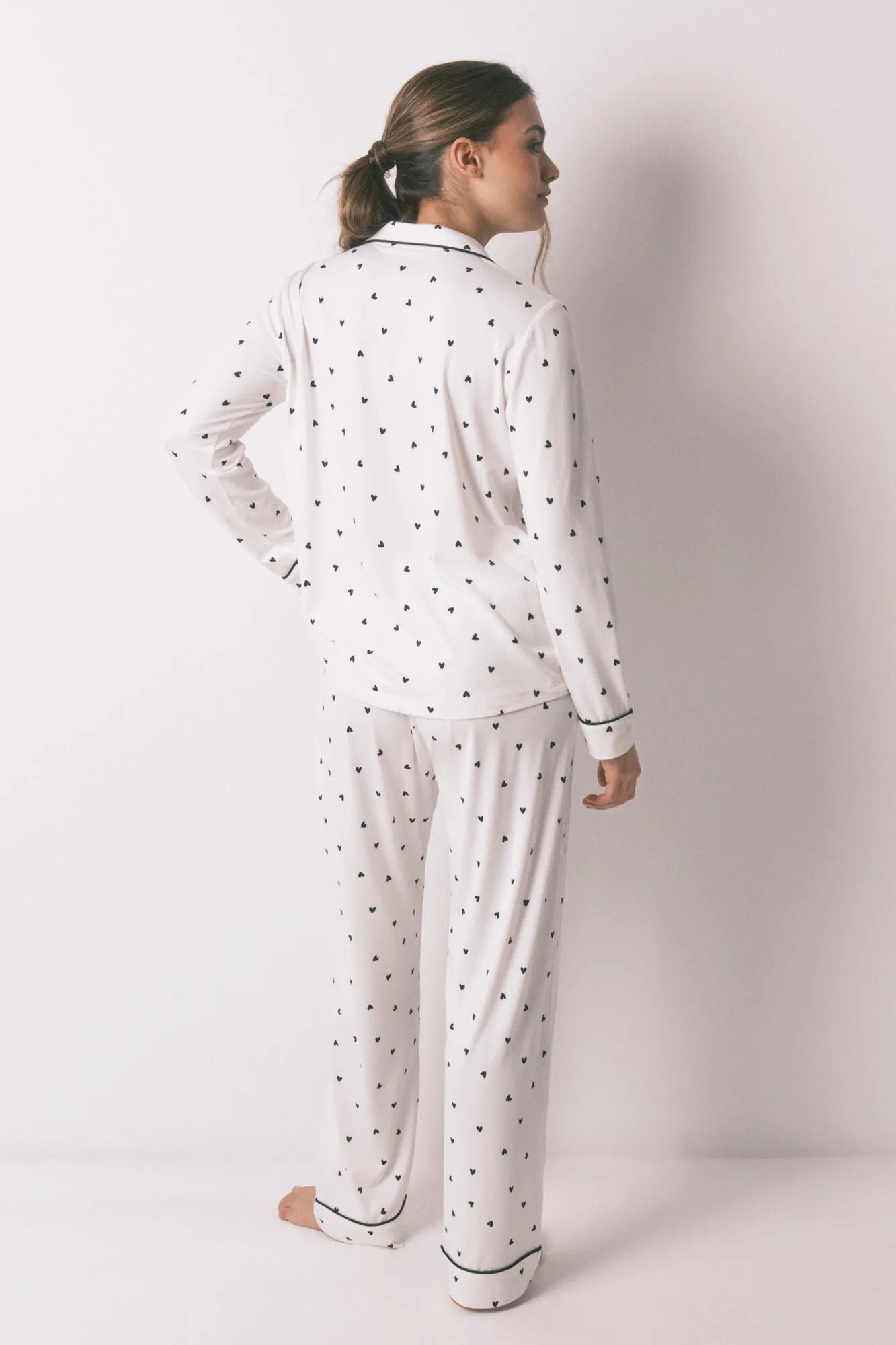 Women Secret_White Print_Long Classic Heart Print Pyjamas_3133479_97_06