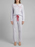 Women Secret_Blue Print_Cotton Long Peter Pan Collar Pyjamas_3133480_19_00