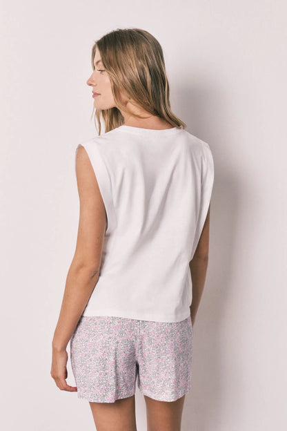 Women Secret Ivory Women Mafalda Cotton Short Pyjamas SKU: 3133527_96 Image 06