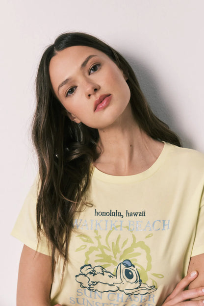Women Secret Green Women Stitch Short Sleeve Capri Pyjamas SKU: 3133546_25 Image 03