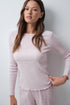 Women Secret Pink Women Pink Striped Cotton Long Pyjamas SKU: 3134055_70 Image 01