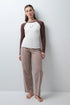 Women Secret Medium Brown Women Winnie The Pooh Cotton Long Pyjamas SKU: 3134060_31 Image 01