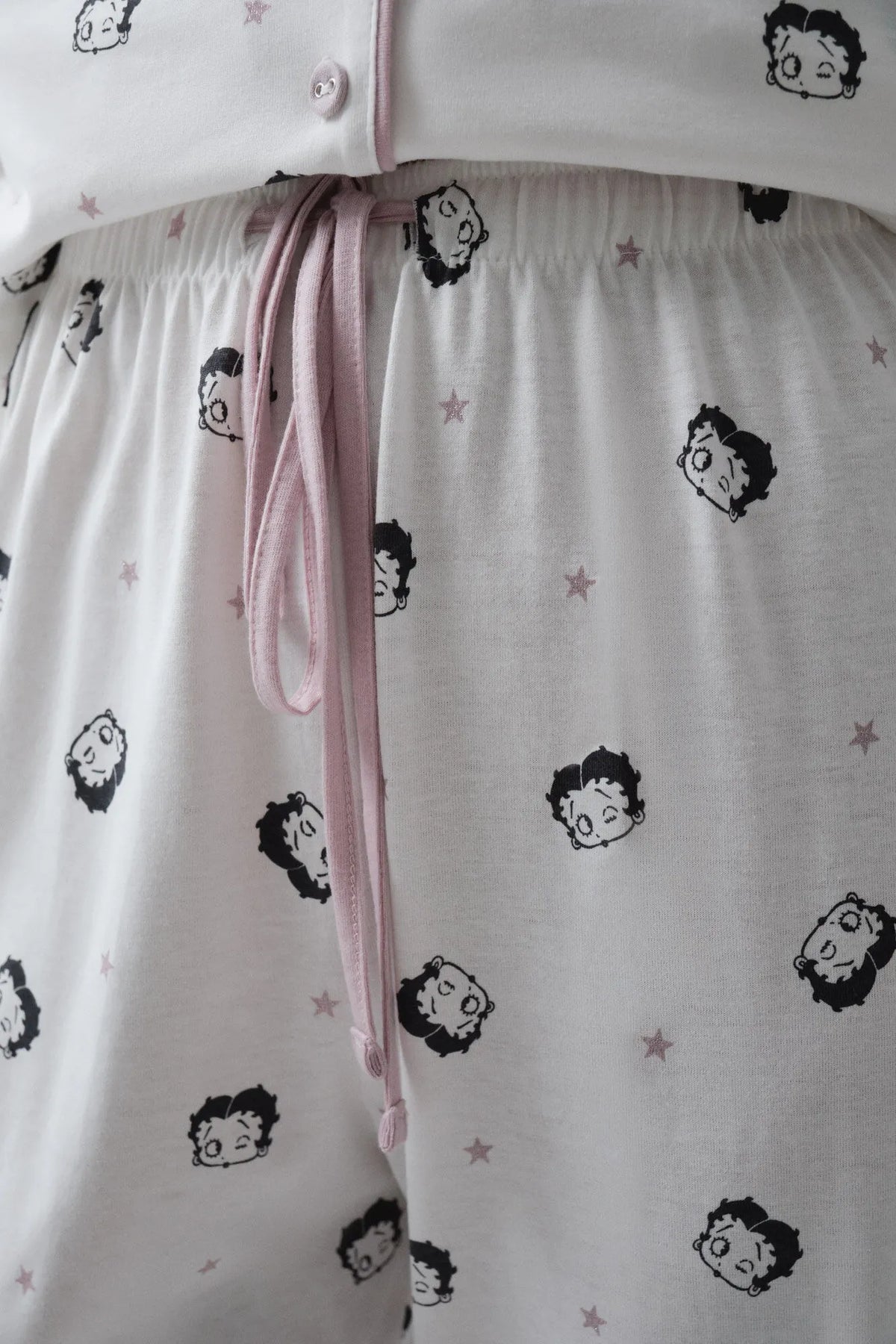Women Secret Ivory Women Betty Boop Cotton Classic Pyjamas SKU: 3134074_96 Image 04