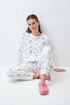 Women Secret Ivory Women White Long Pyjamas Snoopy SKU: 3134127_96 Image 01