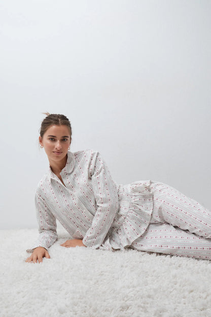 Women Secret Multicoloured Women Snoopy Hearts Classic Pyjamas SKU: 3134133_98 Image 01