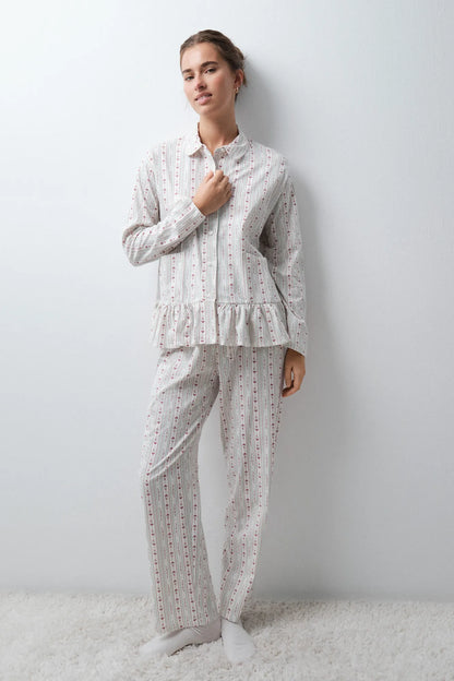 Women Secret Multicoloured Women Snoopy Hearts Classic Pyjamas SKU: 3134133_98 Image 02