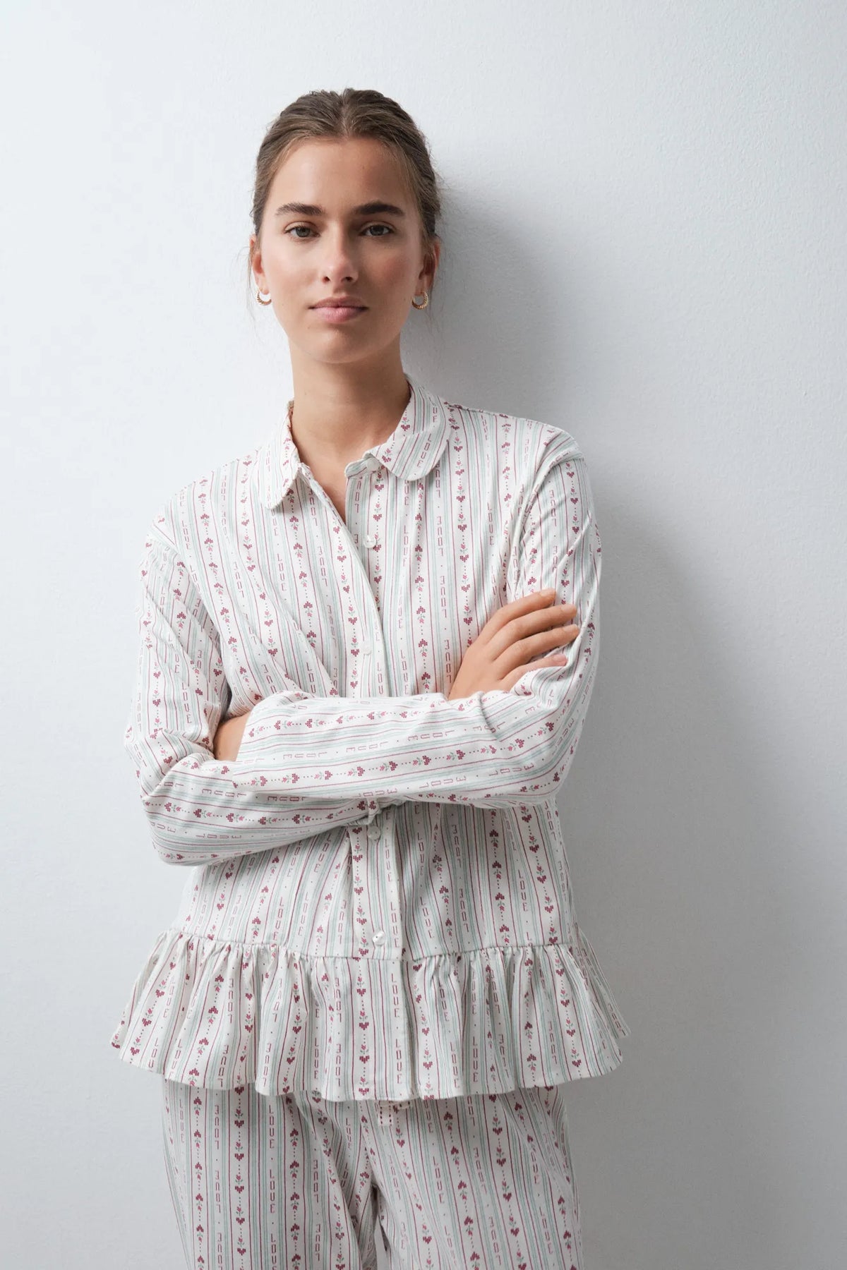 Women Secret Multicoloured Women Snoopy Hearts Classic Pyjamas SKU: 3134133_98 Image 03