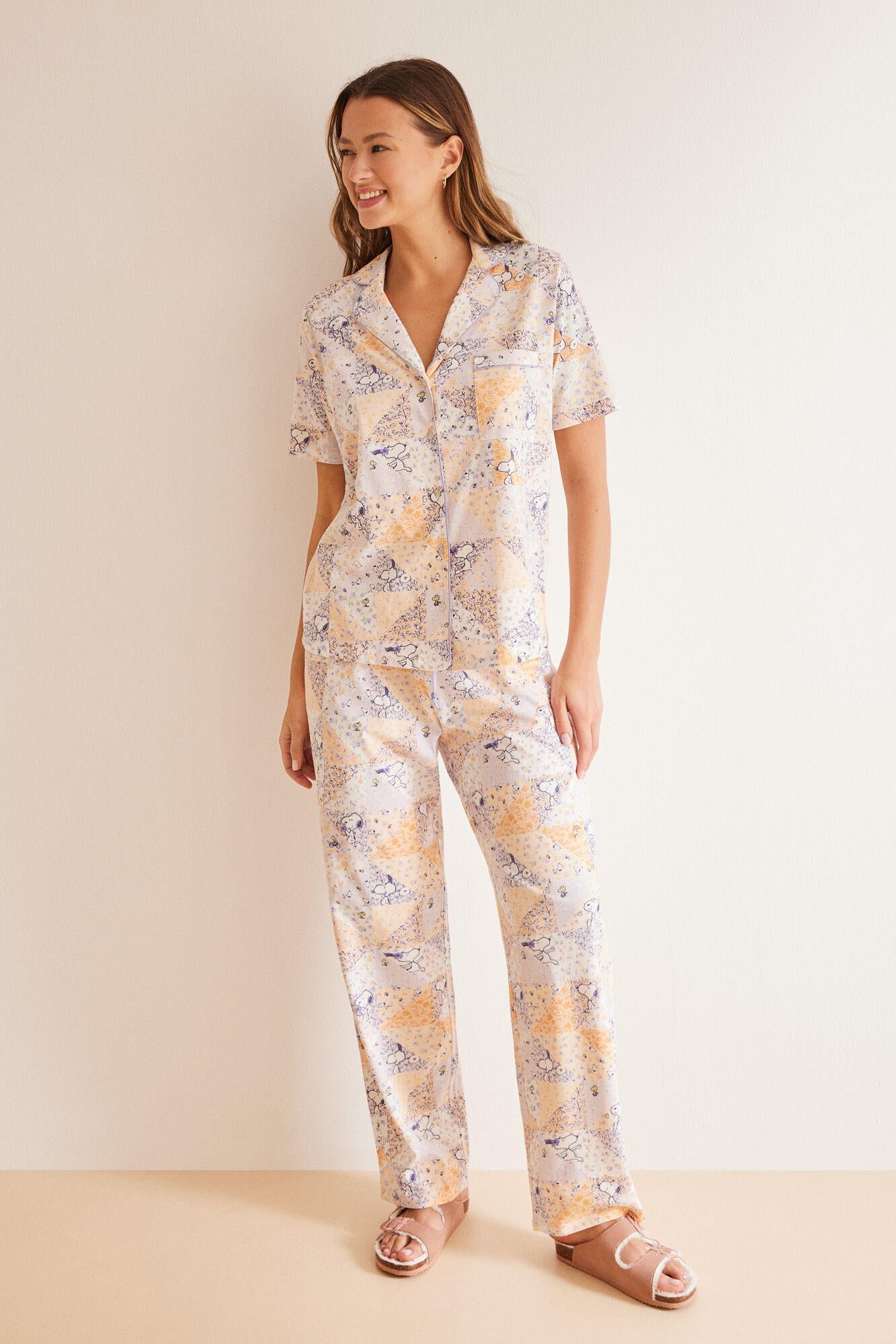 Short Sleeve Long Pant Pyjama Set_3137625_98_04