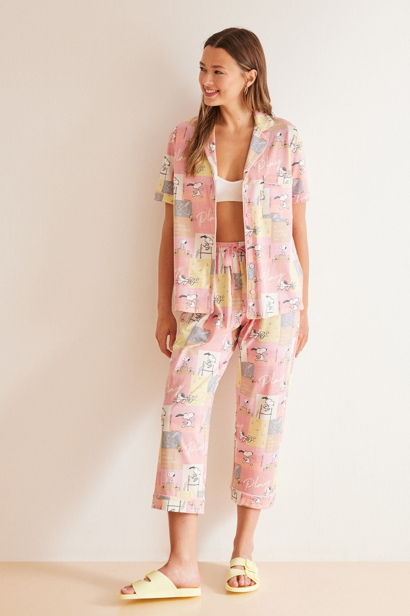 Patterned Pajama Set_02