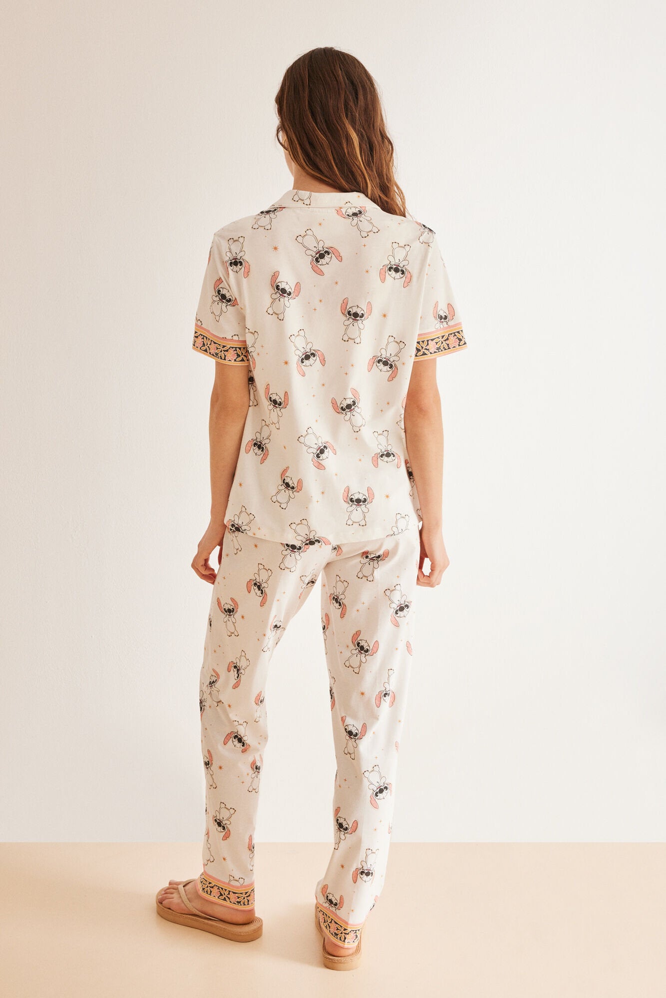 Cotton Shirt Pajama Set_05