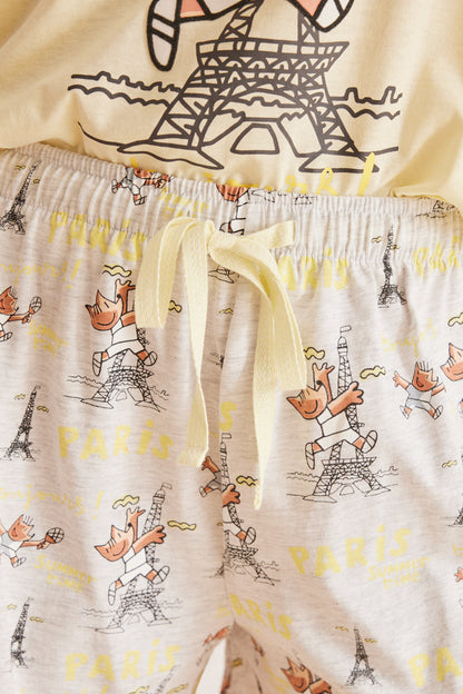 100% Cobi &quot;Paris&quot; Short Pajamas_05