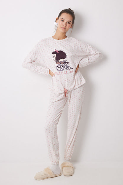 Long Print Pajamas Mafalda_3138547_74_02