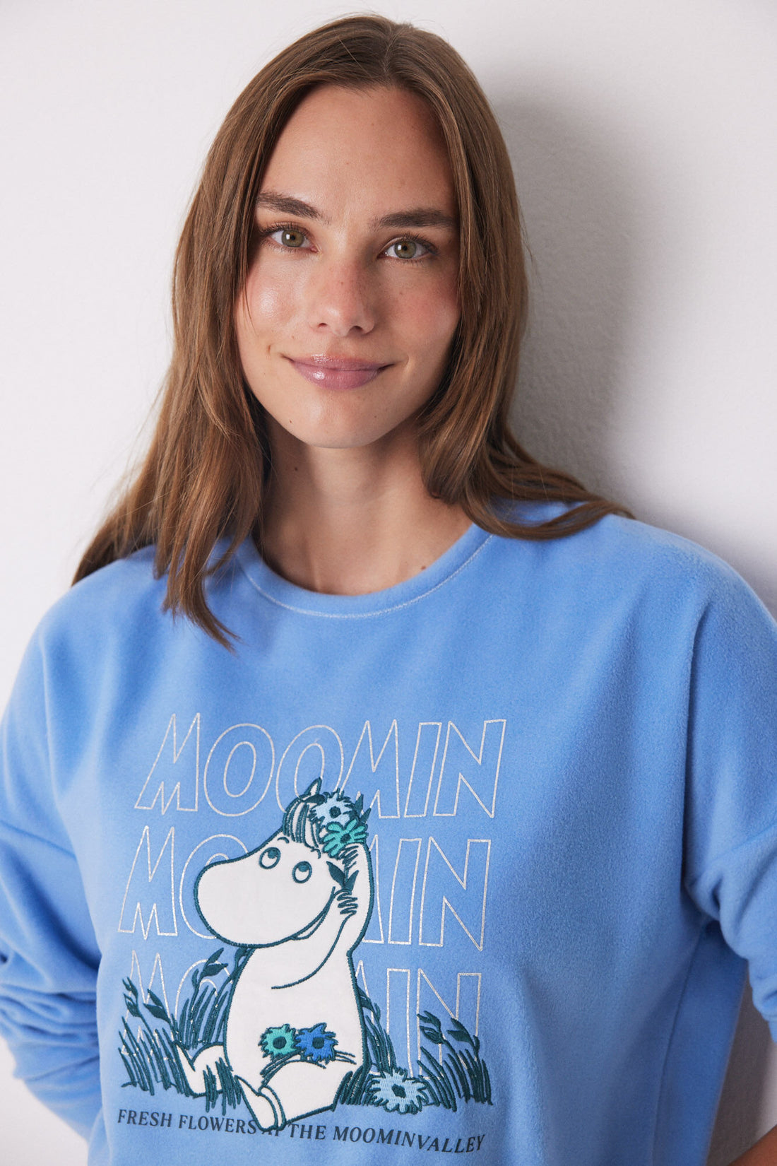 Moomin Soft Polar Long Pajamas_02