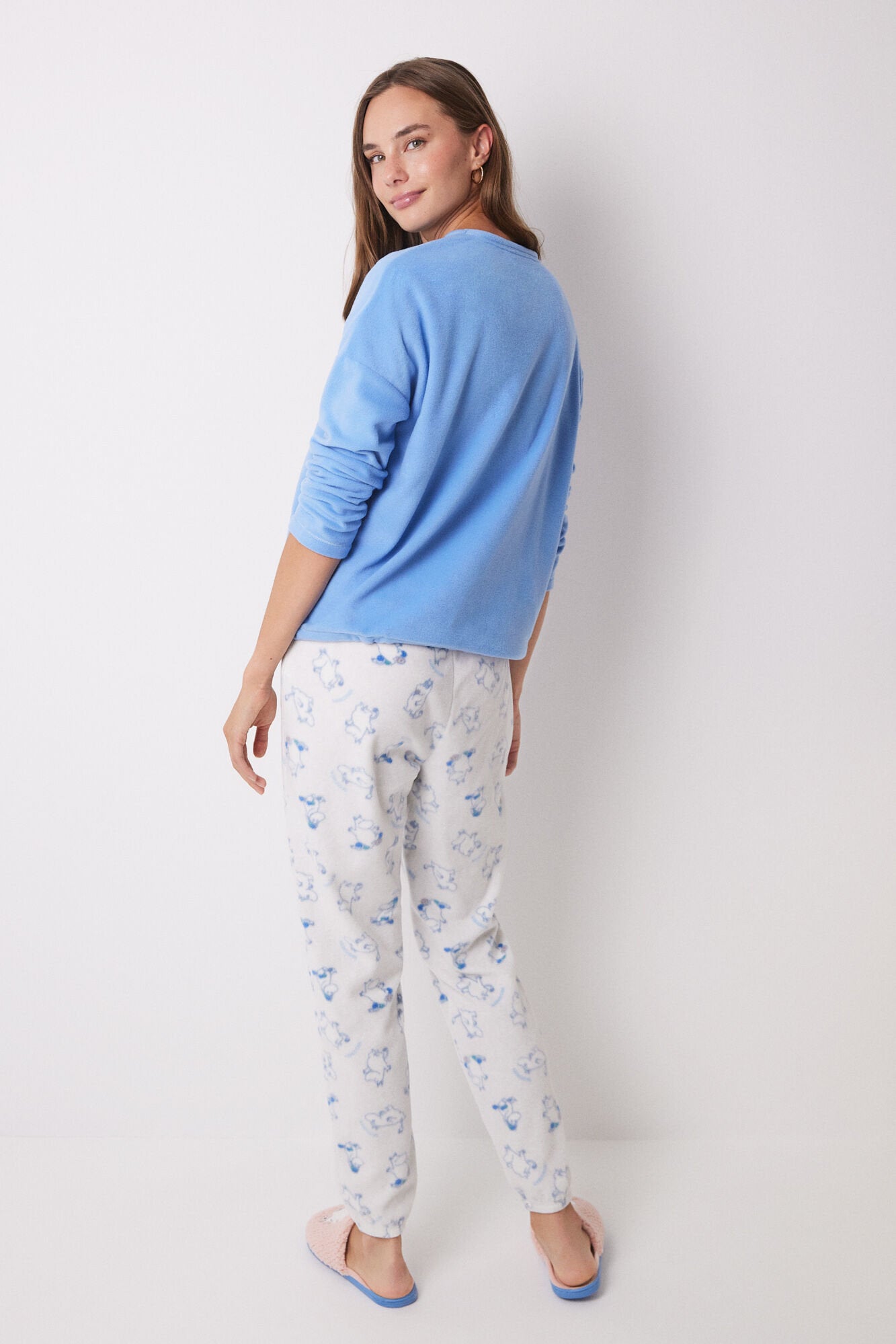 Moomin Soft Polar Long Pajamas_06