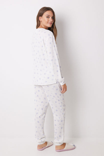 Long Pajamas Waffle Flowers Miffy_3138573_97_06