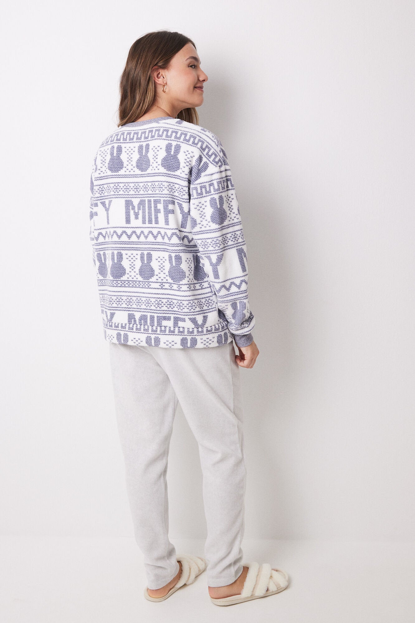 Miffy Long Fleece Pajamas_06