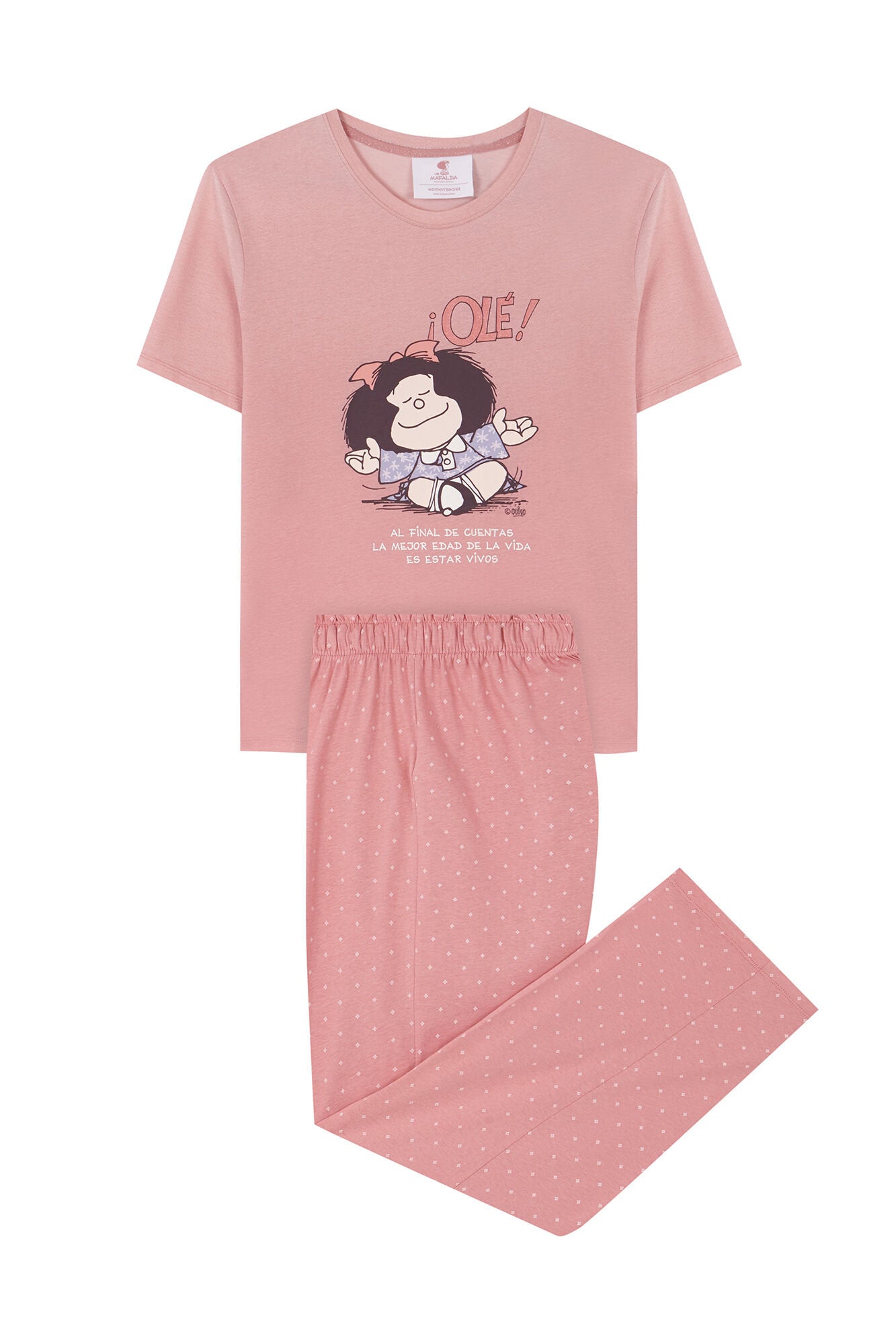 100% Cotton Pajamas Pink Mafalda_3138586_70_07