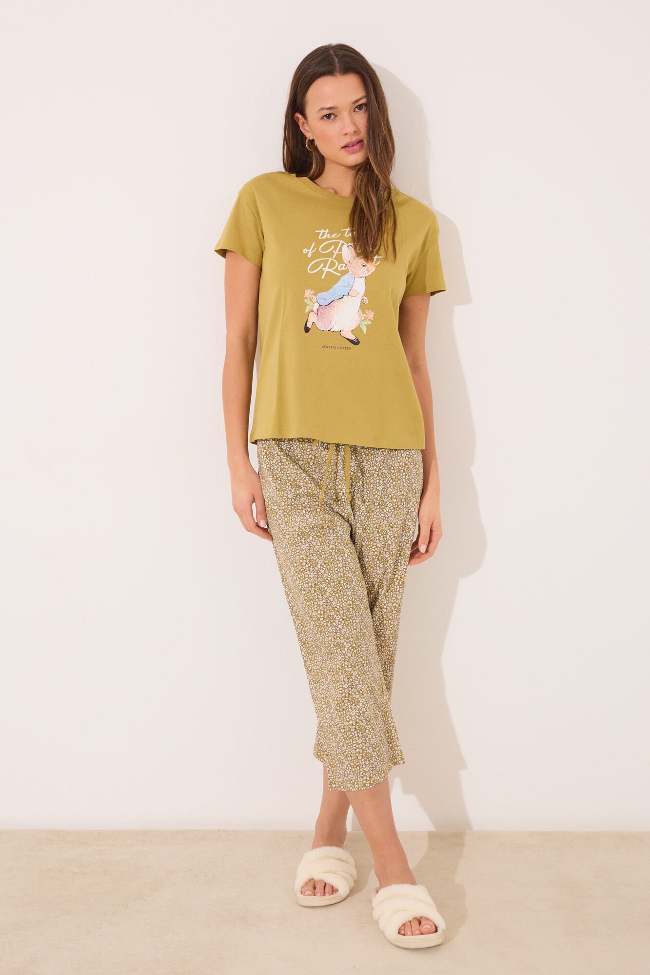 Women Secret_Capri Pyjamas 100% Cotton Print "Peter Rabbit"_3139863_93_05