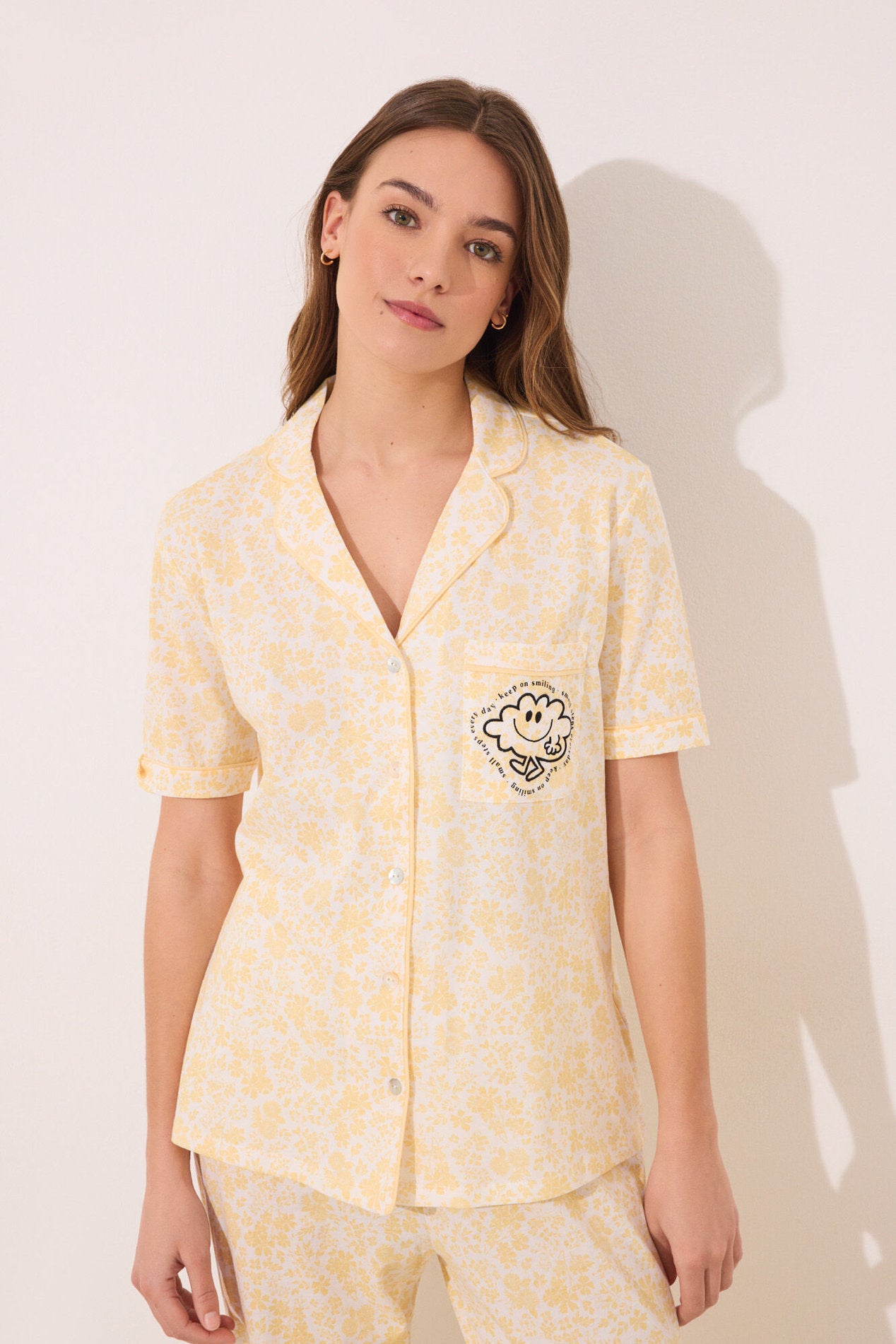 Women Secret_Little Miss Mr. Men Floral Cotton Classic Pyjamas_3139878_05_03