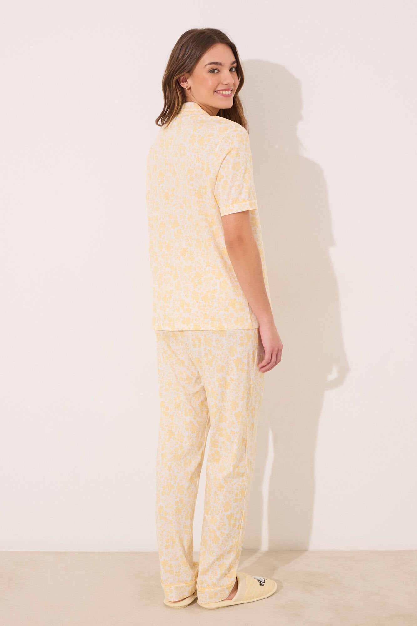 Women Secret_Little Miss Mr. Men Floral Cotton Classic Pyjamas_3139878_05_05