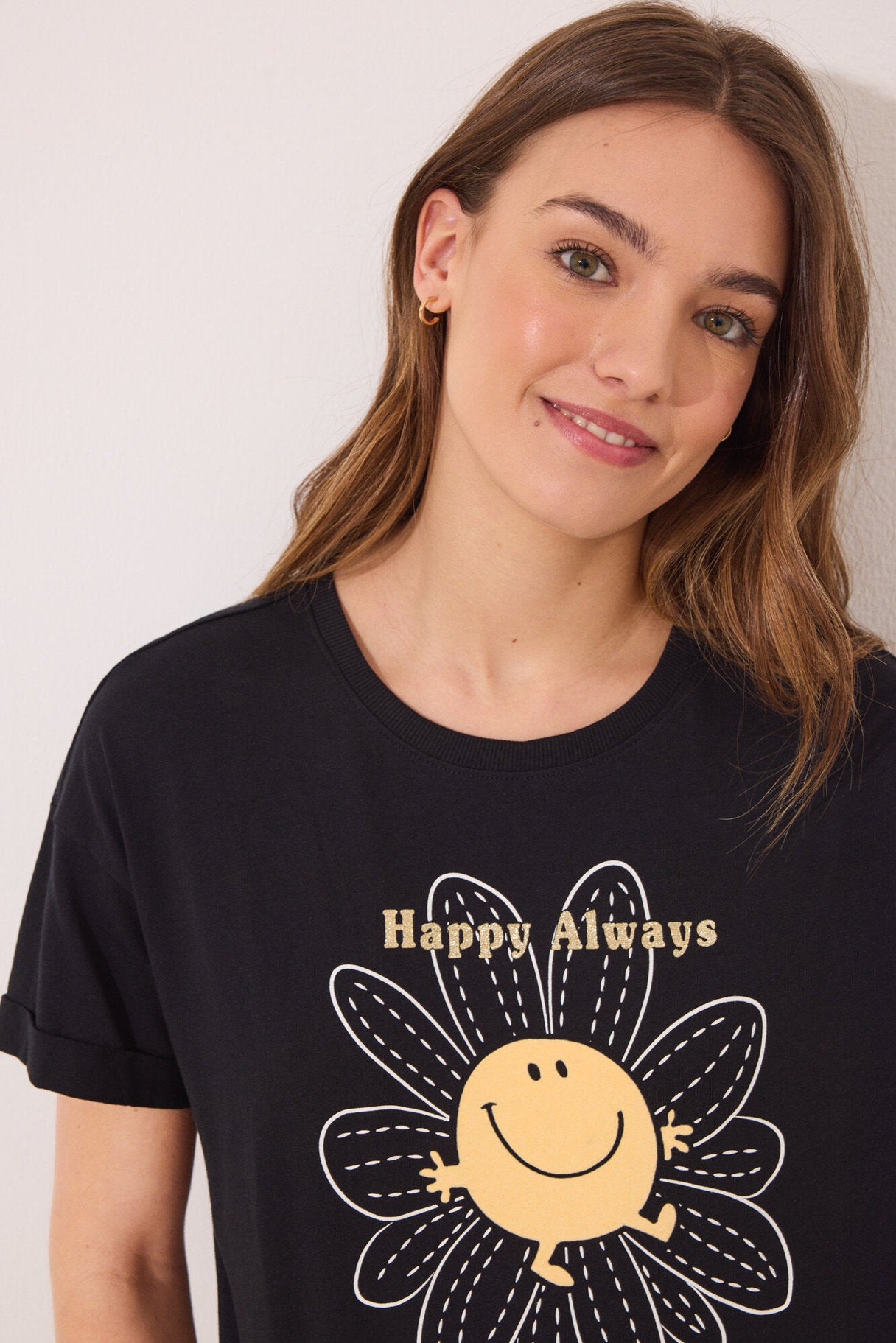 Women Secret_Little Miss Mr. Men Short Sleeve Sleeved Cotton Pyjamas_3139879_01_04