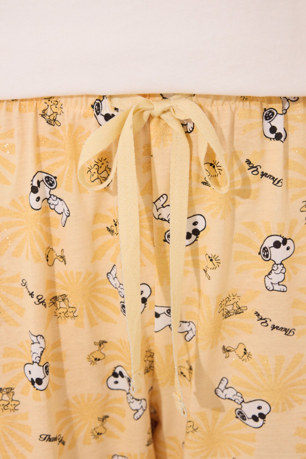Women Secret_Long Pyjamas Snoopy Short Sleeve_3139880_96_04