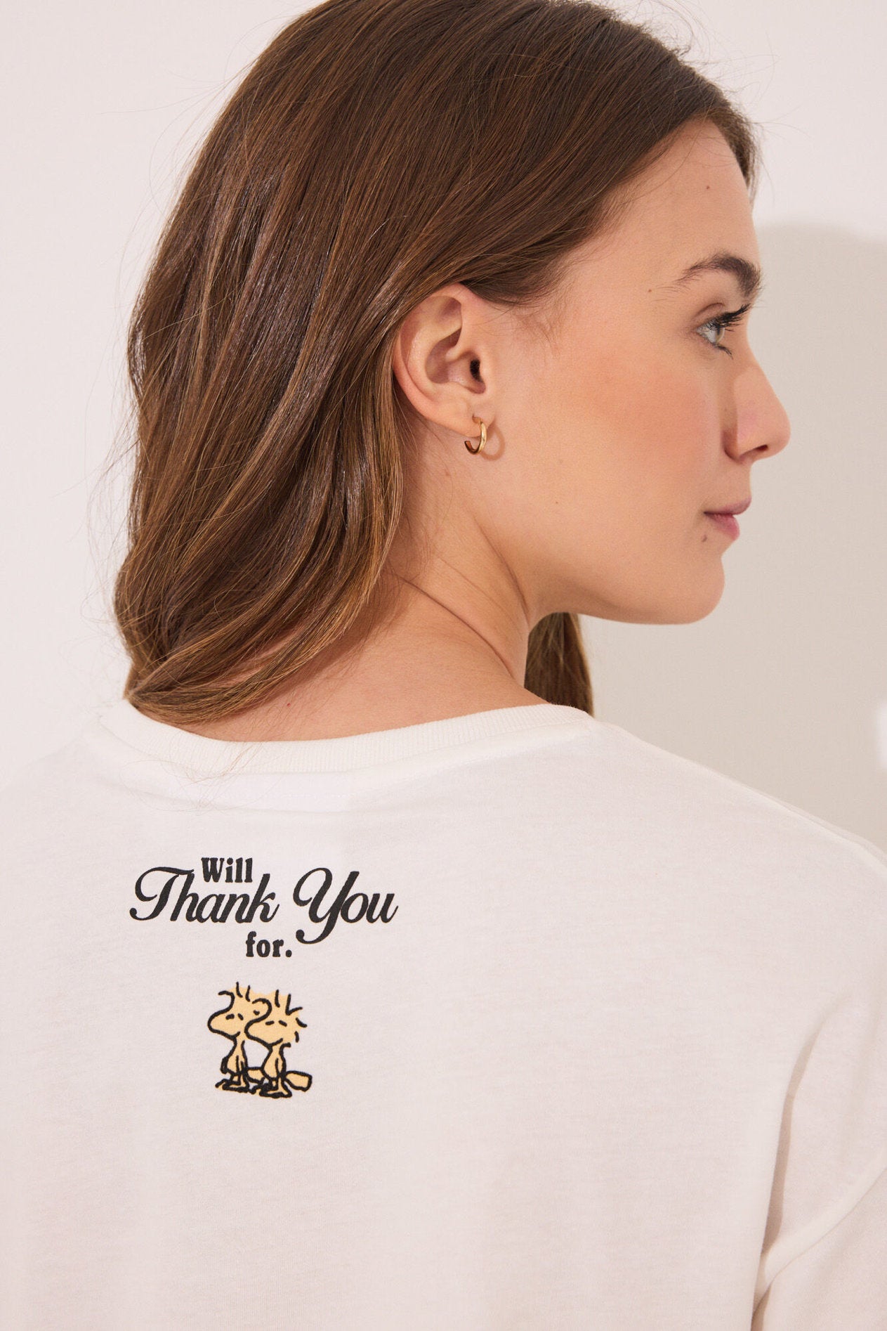 Women Secret_Long Pyjamas Snoopy Short Sleeve_3139880_96_06