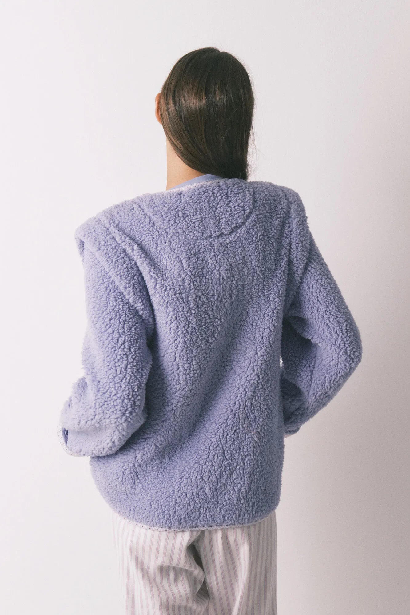 Women Secret_Blue_Short Lilac Faux Shearling Robe_3142295_19_06