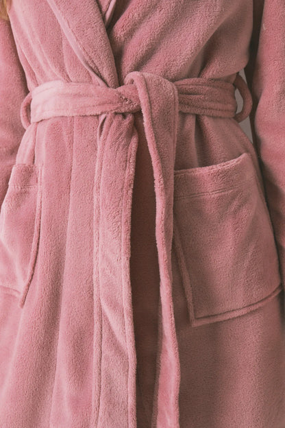 Women Secret_Pink_Pink Fleece Midi Robe_3142296_71_04