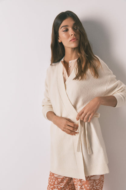 Women Secret_Ivory_Ivory Tricot Cardigan_3142299_96_03