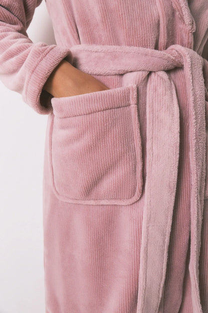 Women Secret_Pink_Pink Fleece Fleece Midi Robe_3142310_72_02