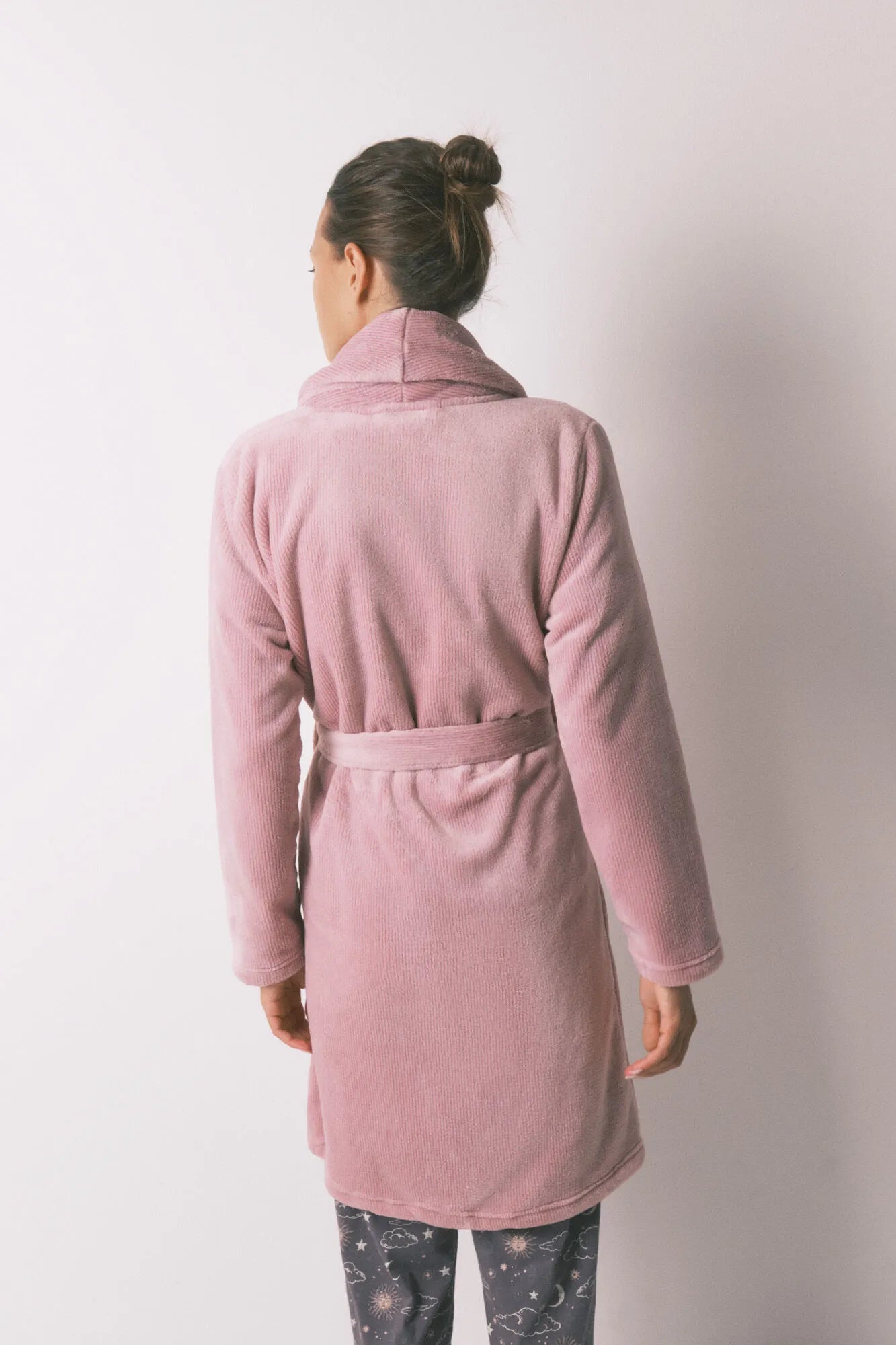 Women Secret_Pink_Pink Fleece Fleece Midi Robe_3142310_72_05