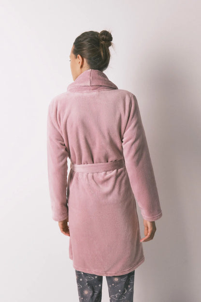 Women Secret_Pink_Pink Fleece Fleece Midi Robe_3142310_72_05
