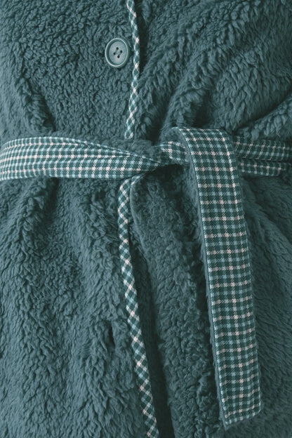 Women Secret_Bottle_Robe Green Faux Shearling Fabric_3142315_20_06