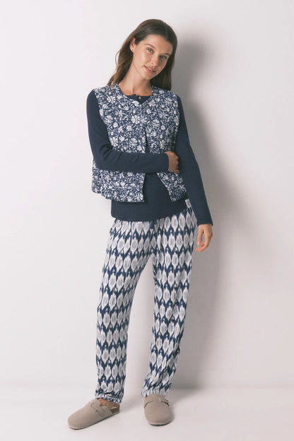 Women Secret_Multi-Color_Boho Print Puffer Gilet_3143755_19_06