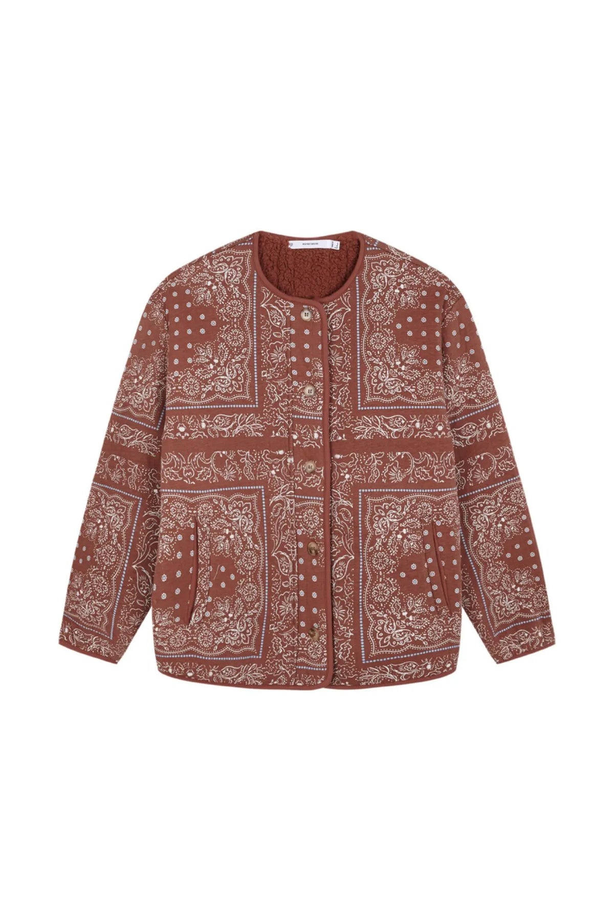 Women Secret Medium Brown Women Short Jacket Robe SKU: 3144623_31 Image 06