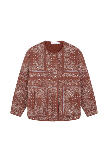 Women Secret Medium Brown Women Short Jacket Robe SKU: 3144623_31 Image 06