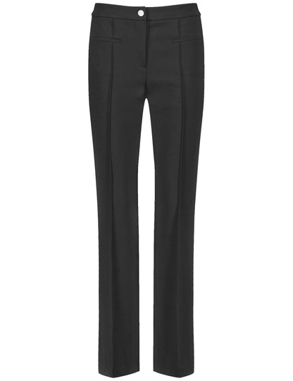 Marlie Flared Fit Cloth Trousers_322058-66298_11000_02