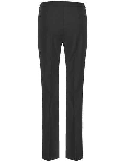 Marlie Flared Fit Cloth Trousers_322058-66298_11000_03