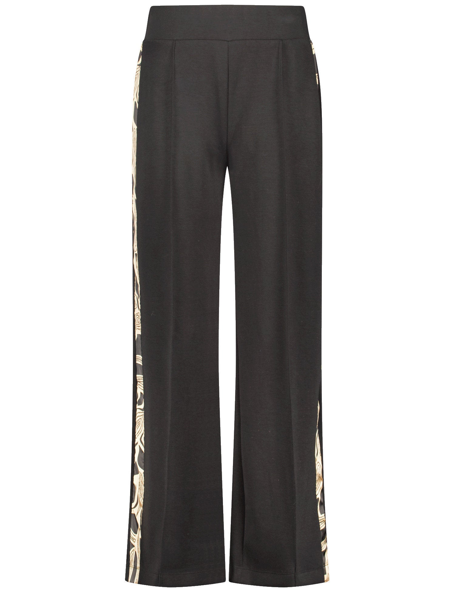 Wide Slip-On Trousers Made Of Sand-Washed Fabric_322193-44020_11000_02