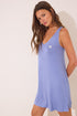 Women Secret_Snoopy Blue Straps Nightgown_3232338_18_01
