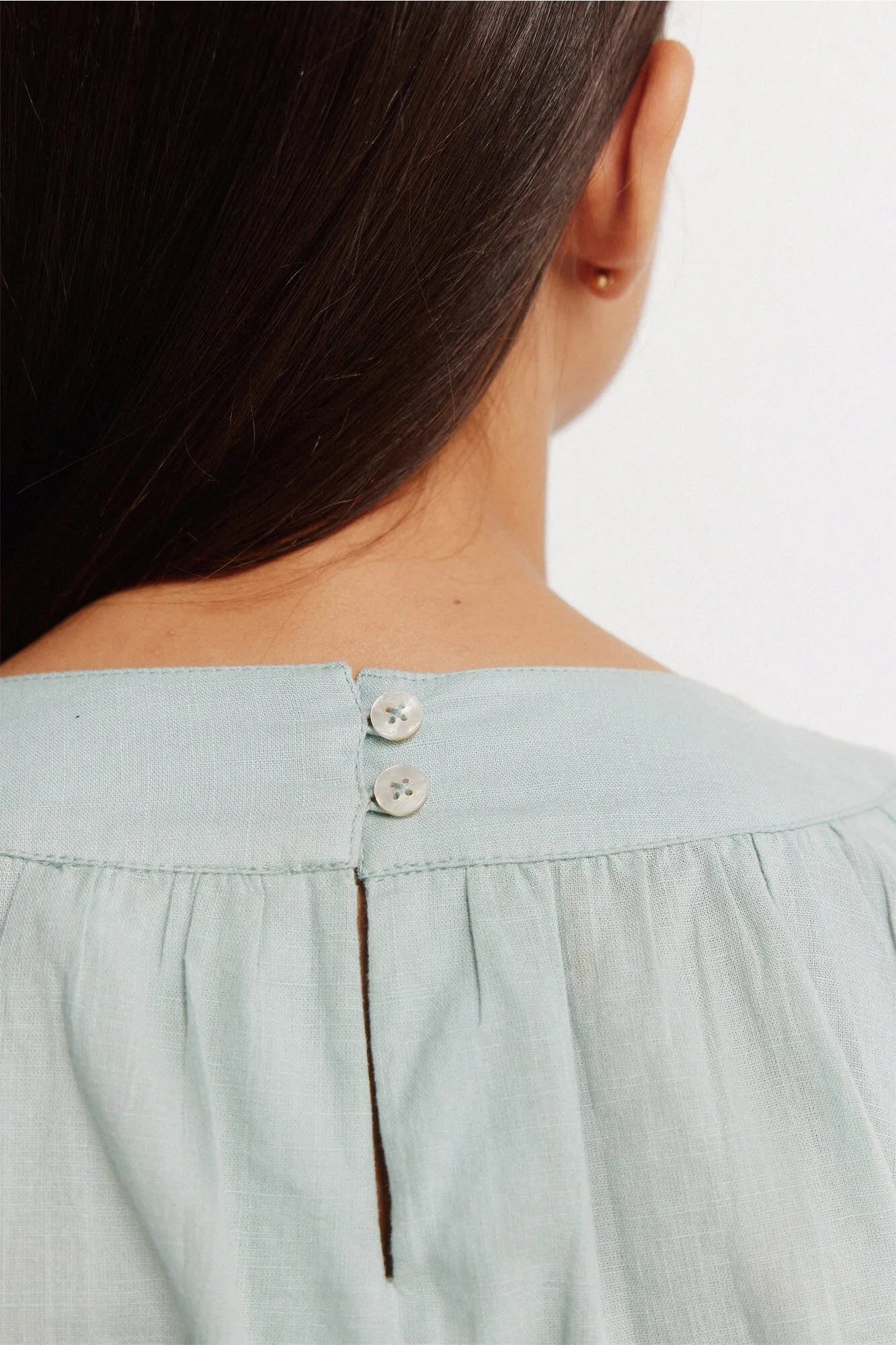 Springfield Green Girls Cut-Out Shoulder Blouse SKU: 3253362_29 Image 06