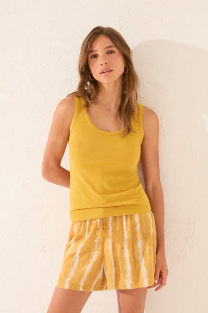 Women Secret_Gold Lurex Ribbed Vest Top_3272266_08_02