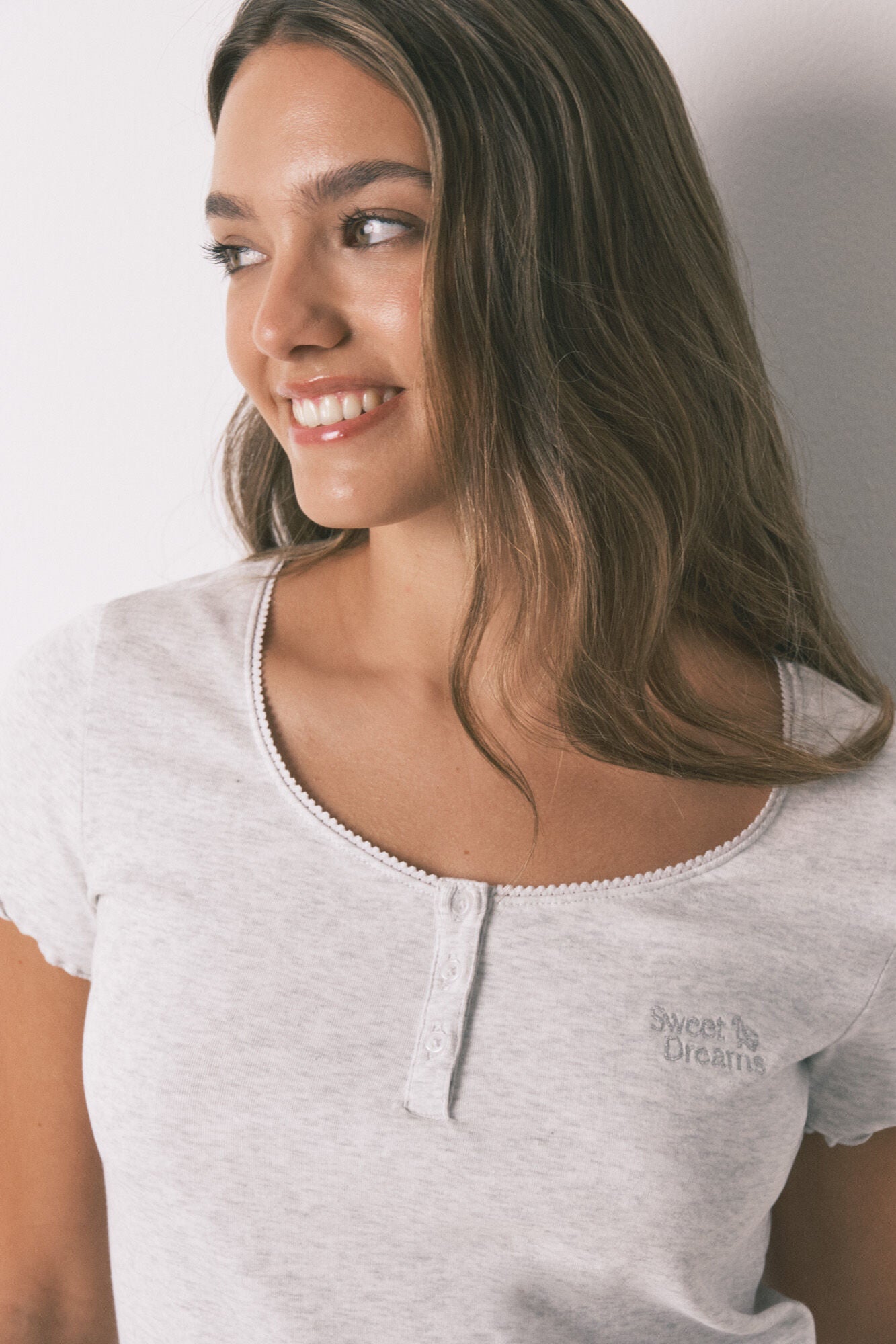 Women Secret_Dark Grey_Gray Cotton Short Sleeve T-Shirt_3272275_44_01